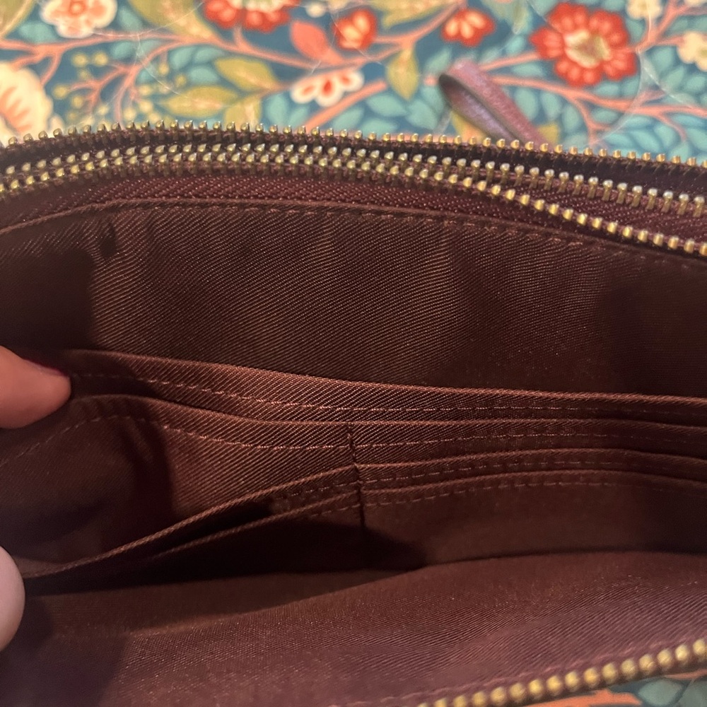 Coach double zip wristlet wallet - Picture 7 of 8